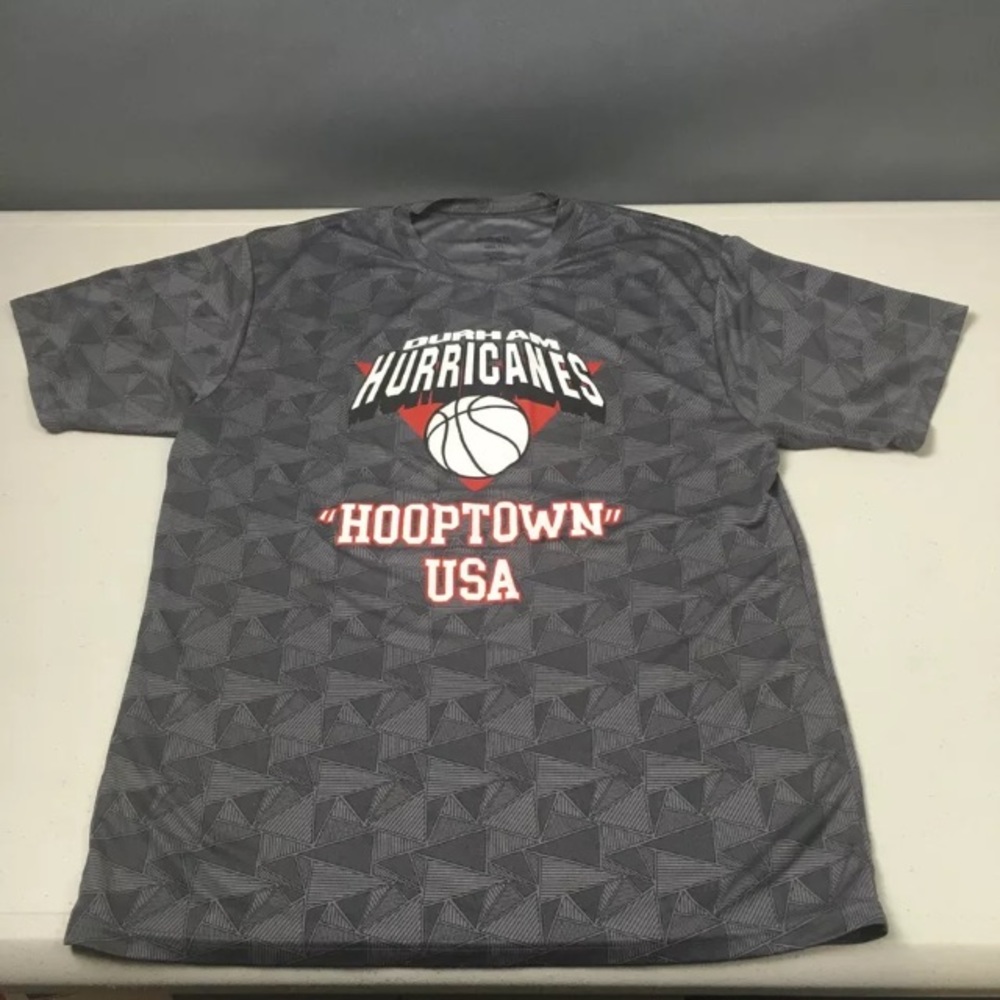 Durham Hurricanes Sports T-Shirt Size L Hooptown